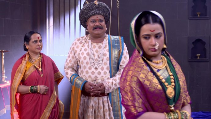A scene from Swarajyarakshak Sambhaji.