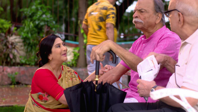 A Still From Agga Bai Sasubai