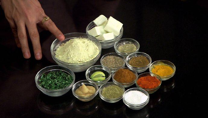 Amrutsari Paneer Tikka Ingredients