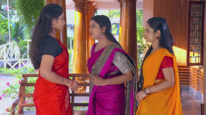 anjana gets angry at Rambha