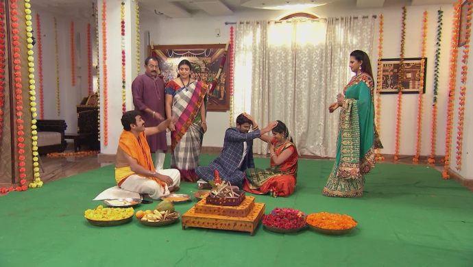 Jai and Manga's wedding in Kalyana Vaibhogam