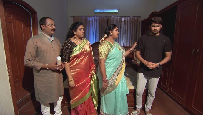 Kalpana, Chandrika-Prasad and Jai in Kalyana Vaibhogam