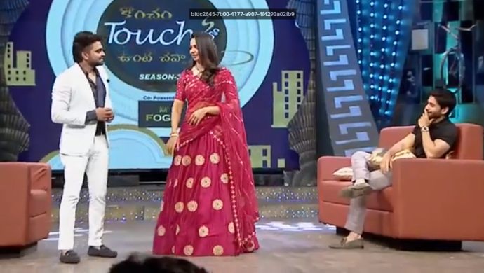 Rakulpreet Singh Naga Chaitaya and Pradeep Machiraju in Konchem Touch Lo Unte Chepta Rakulpreet Singh, Naga Chaitaya and Pradeep Machiraju in Konchem Touch Lo Unte Chepta
