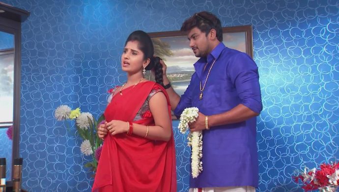 Manga and Jai in Kalyana Vaibhogam