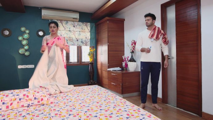 Aditya and Dharani in Akka Chellellu