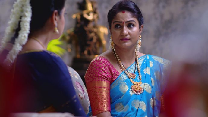 Dharani and Vedavati in Akka Chellellu