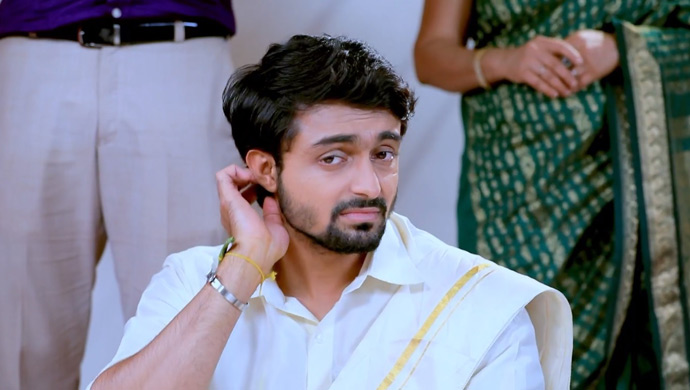 A Still Of Shri Krishna Being Disinterested