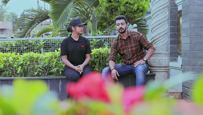 A Still Of Kamali And Rishi