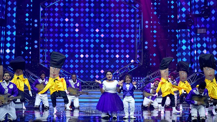 An Exclusive Still Of Ningi And Barkath Ali Performing On Stage