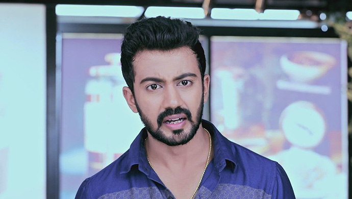 An Irritated Still Of Rishi