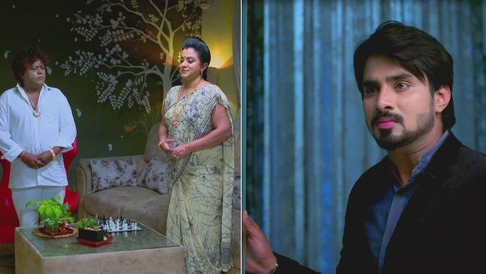 A Collage Of Paramananda-Suhasini And Vedanth