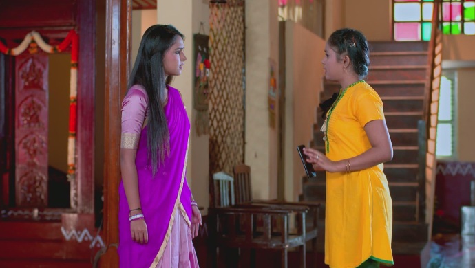A Still Of Amulya And Anjali