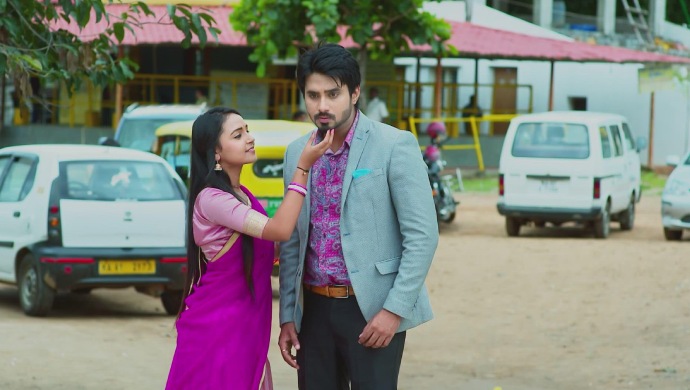 A Still Of Amulya And Vedanth