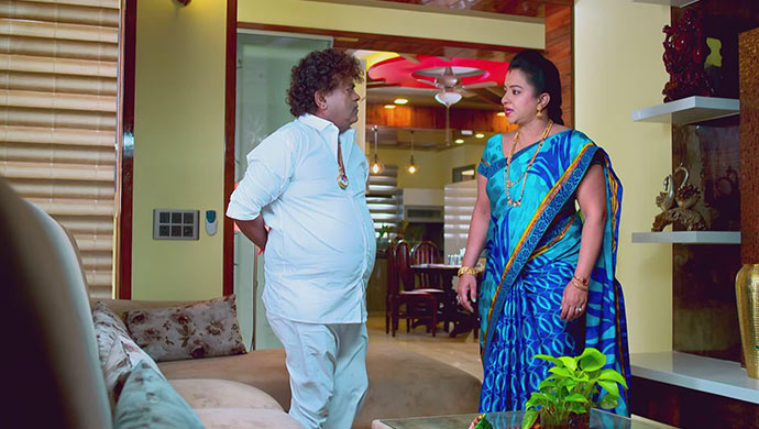 A Still Of Paramananda And Suhasini