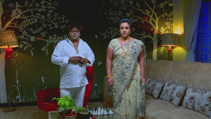 A Still Of Paramananda And Suhasini