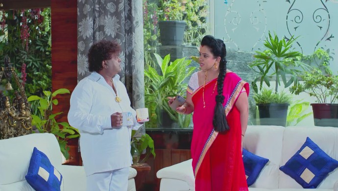 A Still Of Paramananda And Suhasini