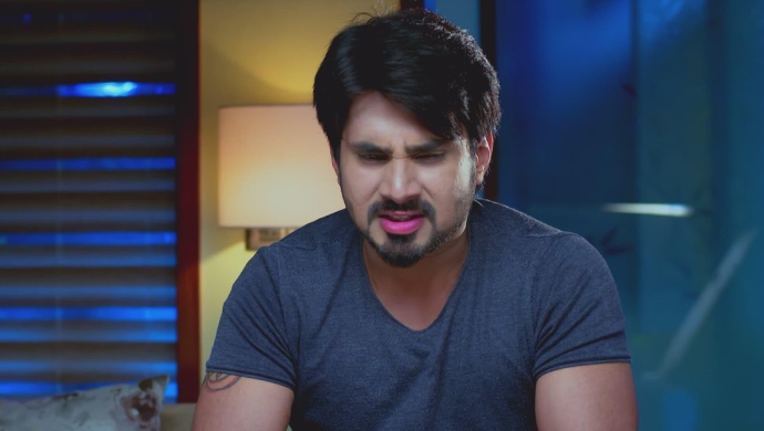 A Still Of Vedanth Feeling Disgusted