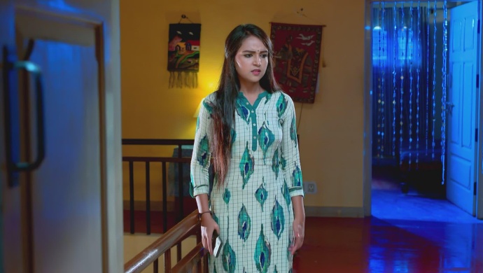 An Irritated Still Of Amulya