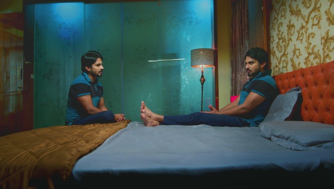 A Still Of Vedanth Talking To Himself
