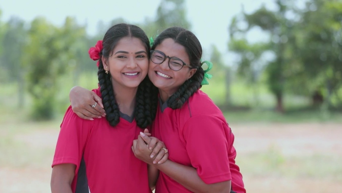 An Ecstatic Still Of Kamali And Ningi
