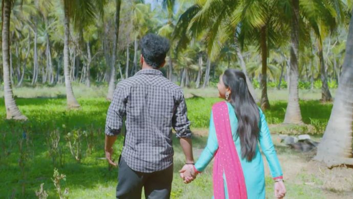 Preethu and Janani walk back home