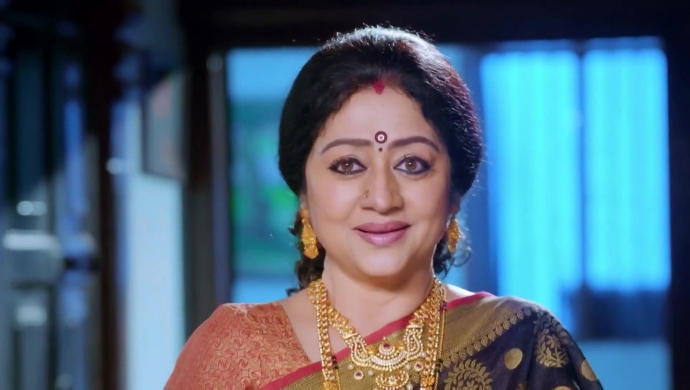 Akhila is happy to see Adi