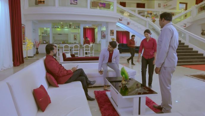 Trivikrama asks about his father's well-being