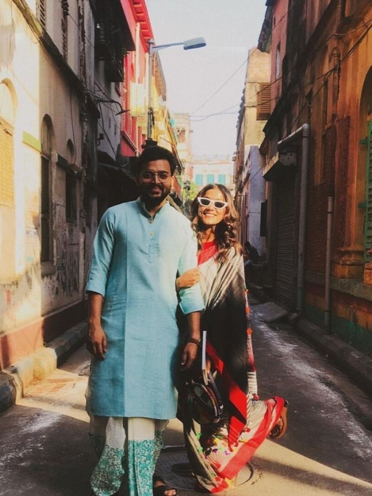 Anindita Bose-Saurav Das couple pics